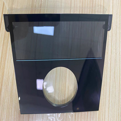 Janela semi transparente preta de alto brilho plástica da dureza 2H da lente de IMD